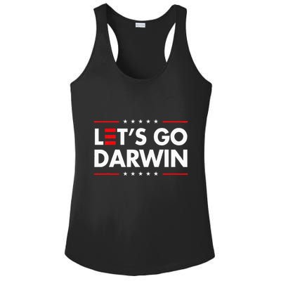Funny LetS Go Darwin Charles Darwin Ladies PosiCharge Competitor Racerback Tank