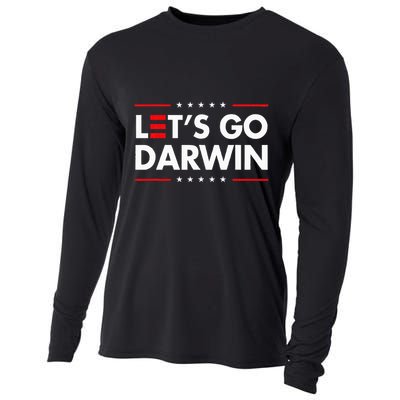 Funny LetS Go Darwin Charles Darwin Cooling Performance Long Sleeve Crew