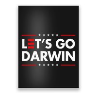Funny LetS Go Darwin Charles Darwin Poster