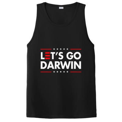 Funny LetS Go Darwin Charles Darwin PosiCharge Competitor Tank