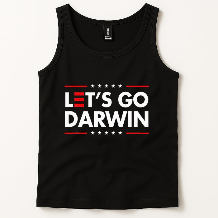 Funny LetS Go Darwin Charles Darwin Tank Top