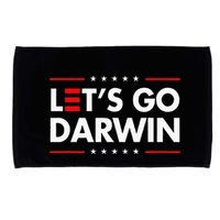 Funny LetS Go Darwin Charles Darwin Microfiber Hand Towel
