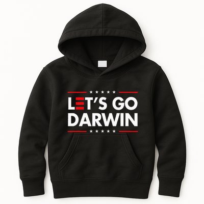 Funny LetS Go Darwin Charles Darwin Kids Hoodie