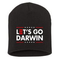 Funny LetS Go Darwin Charles Darwin Short Acrylic Beanie