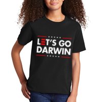 Funny LetS Go Darwin Charles Darwin Kids T-Shirt