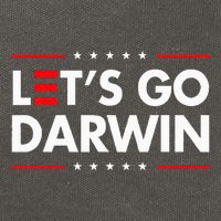 Funny LetS Go Darwin Charles Darwin Cotton Canvas Backpack