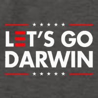 Funny LetS Go Darwin Charles Darwin Vector Backpack
