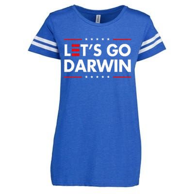 Funny LetS Go Darwin Charles Darwin Enza Ladies Jersey Football T-Shirt