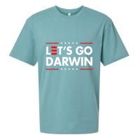 Funny LetS Go Darwin Charles Darwin Sueded Cloud Jersey T-Shirt