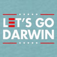 Funny LetS Go Darwin Charles Darwin Sueded Cloud Jersey T-Shirt