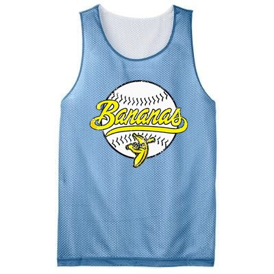 Funny LetS Go Bananas Mesh Reversible Basketball Jersey Tank