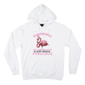 Flamingo Lover Grandma Mom Yayamingo Like A Normal Yaya Hoodie