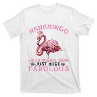 Flamingo Lover Grandma Mom Yayamingo Like A Normal Yaya T-Shirt