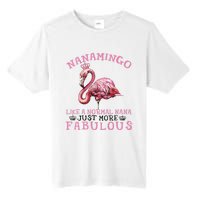 Flamingo Lover Grandma Mom Yayamingo Like A Normal Yaya Tall Fusion ChromaSoft Performance T-Shirt