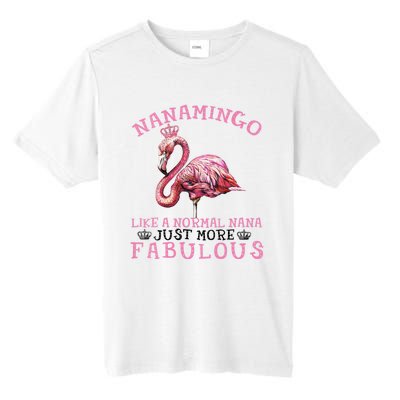 Flamingo Lover Grandma Mom Yayamingo Like A Normal Yaya Tall Fusion ChromaSoft Performance T-Shirt