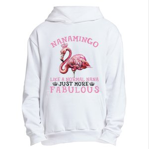 Flamingo Lover Grandma Mom Yayamingo Like A Normal Yaya Urban Pullover Hoodie