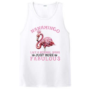 Flamingo Lover Grandma Mom Yayamingo Like A Normal Yaya PosiCharge Competitor Tank