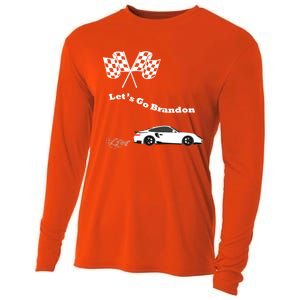 Funny LetS Go Brandon Race Car Meaningful Gift Cooling Performance Long Sleeve Crew