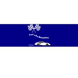 Funny LetS Go Brandon Race Car Meaningful Gift Bumper Sticker