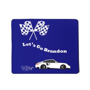 Funny LetS Go Brandon Race Car Meaningful Gift Mousepad