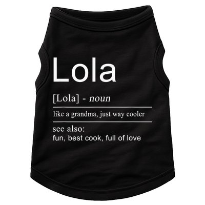 Filipino Lola Grandma Philippines  for Wo Doggie Tank