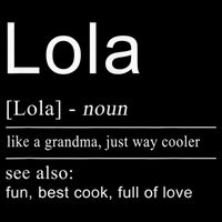 Filipino Lola Grandma Philippines  for Wo Tall T-Shirt