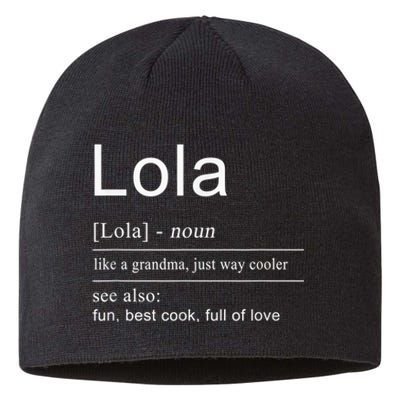 Filipino Lola Grandma Philippines  for Wo Sustainable Beanie