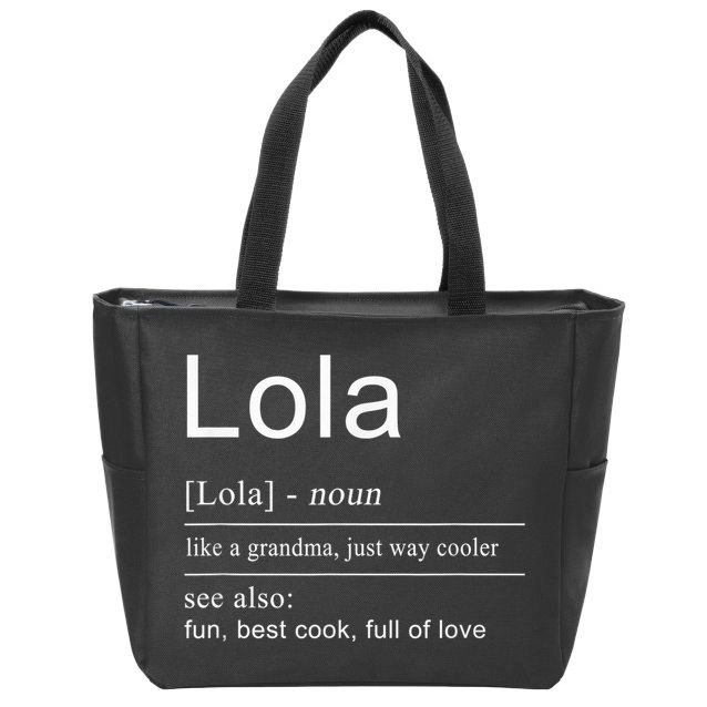 Filipino Lola Grandma Philippines  for Wo Zip Tote Bag