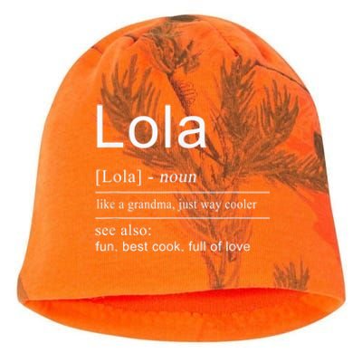 Filipino Lola Grandma Philippines  for Wo Kati - Camo Knit Beanie