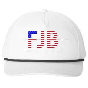 FJB Let's Go Brandon Snapback Five-Panel Rope Hat