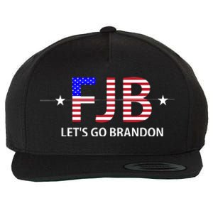 FJB Let's Go Brandon Wool Snapback Cap