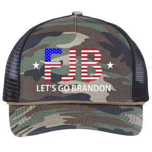 FJB Let's Go Brandon Retro Rope Trucker Hat Cap