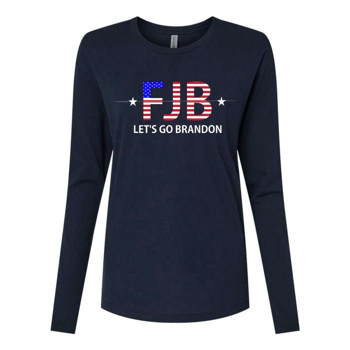 FJB Let's Go Brandon Womens Cotton Relaxed Long Sleeve T-Shirt