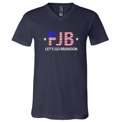 FJB Let's Go Brandon V-Neck T-Shirt