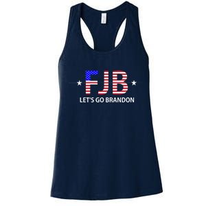 FJB Let's Go Brandon Women's Racerback Tank