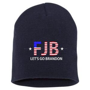 FJB Let's Go Brandon Short Acrylic Beanie