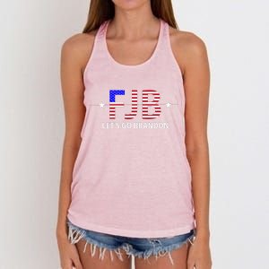 FJB Let's Go Brandon Women's Knotted Racerback Tank