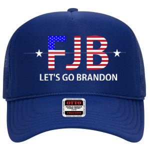 FJB Let's Go Brandon High Crown Mesh Back Trucker Hat