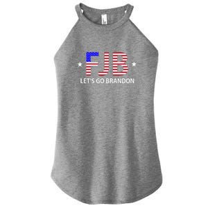 FJB Let's Go Brandon Women's Perfect Tri Rocker Tank