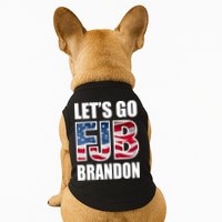 FJB Let's Go Brandon FJB Flag Image Apparel Doggie Tank