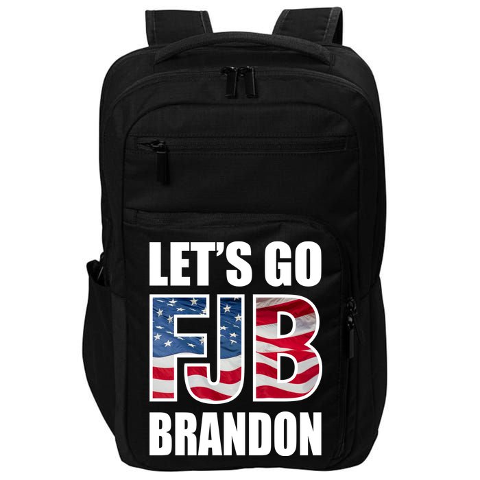 FJB Let's Go Brandon FJB Flag Image Apparel Impact Tech Backpack