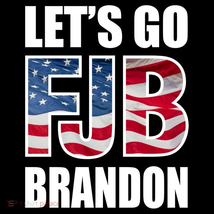 FJB Let's Go Brandon FJB Flag Image Apparel Flatbill Hat