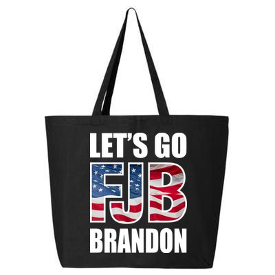 FJB Let's Go Brandon FJB Flag Image Apparel 25L Jumbo Tote