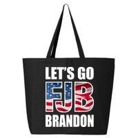 FJB Let's Go Brandon FJB Flag Image Apparel 25L Jumbo Tote