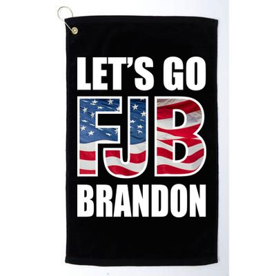 FJB Let's Go Brandon FJB Flag Image Apparel Golf Towel
