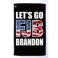 FJB Let's Go Brandon FJB Flag Image Apparel Golf Towel