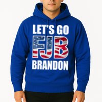 FJB Let's Go Brandon FJB Flag Image Apparel Hoodie