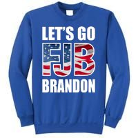 FJB Let's Go Brandon FJB Flag Image Apparel Sweatshirt