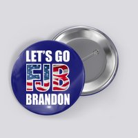FJB Let's Go Brandon FJB Flag Image Apparel Button