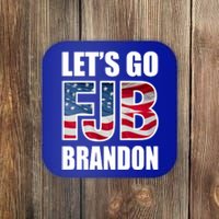 FJB Let's Go Brandon FJB Flag Image Apparel Coaster